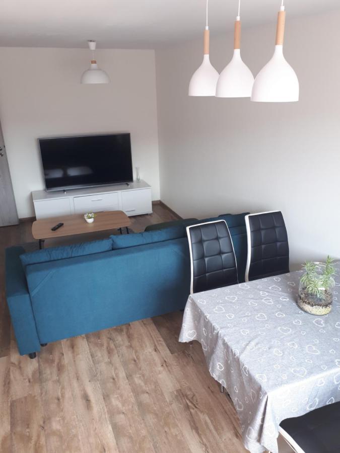 Apartament Gdansk Stogi Plaza Esterno foto